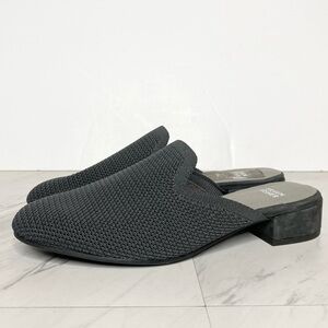 Eileen Fisher Betsy Gray Knit Mule 8